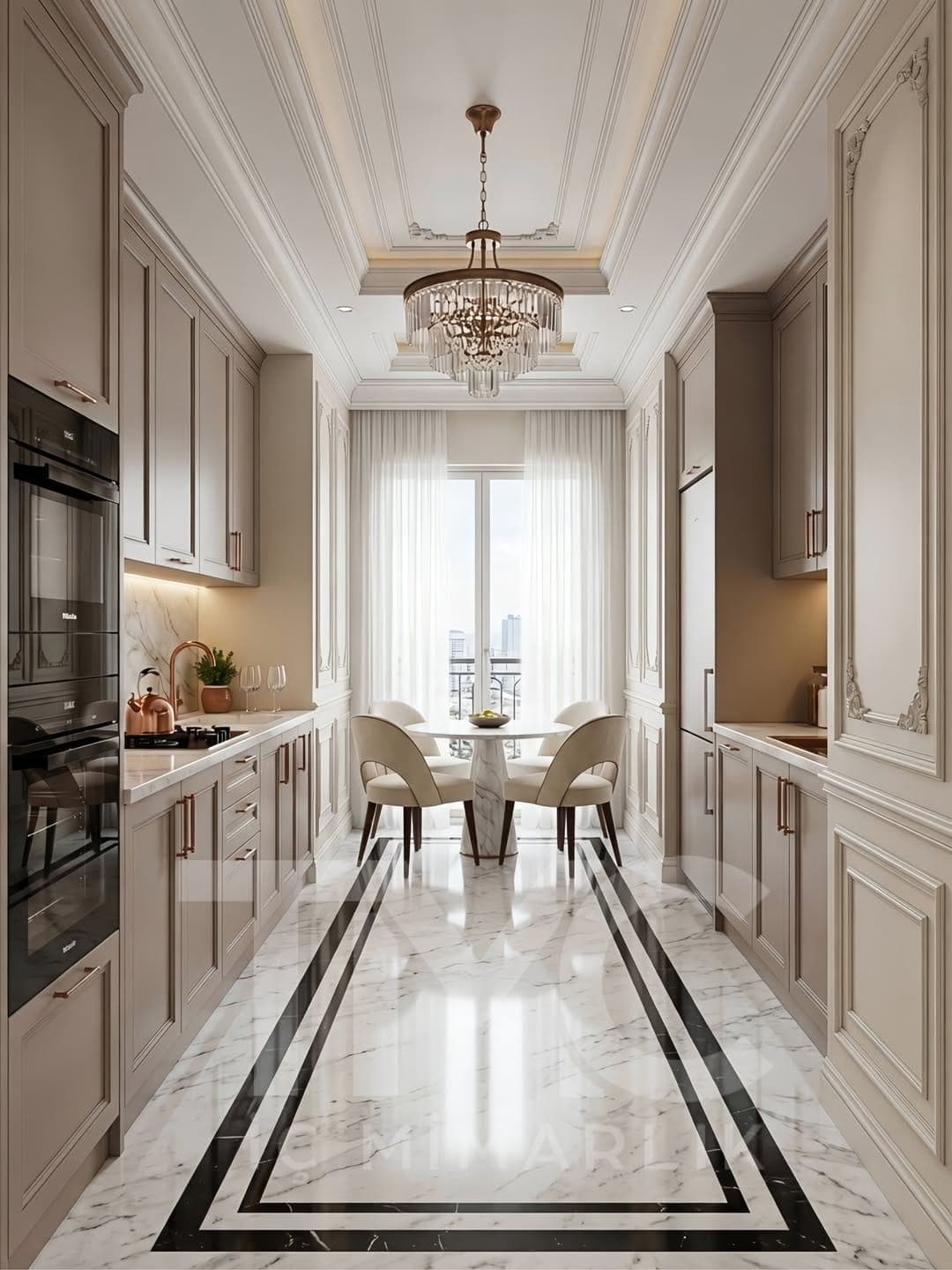 Emlak Konut Cinarkoy Island Kitchen