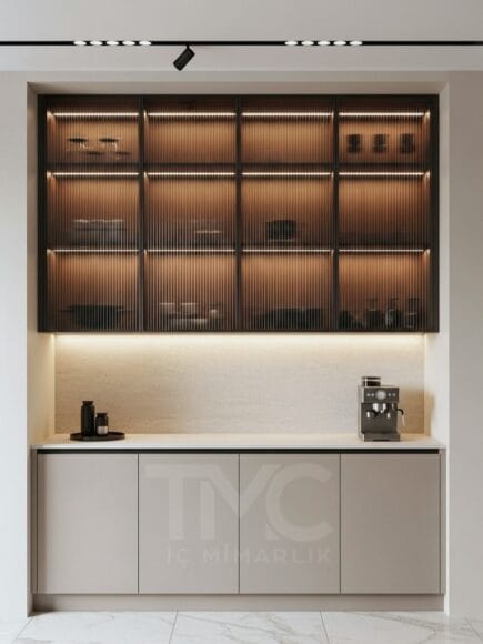 Zen Loft Kitchen | Özel Tasarım Mutfak ve Kahve Köşesi