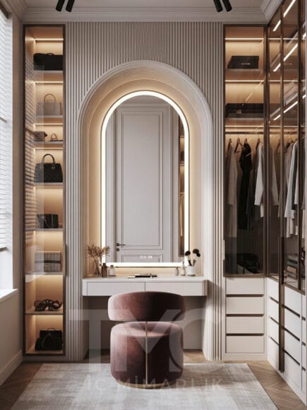 Toskana Villaları – Zeynep & Emre Kaya Giyinme Odası Projesi