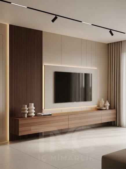 Modern TV Ünitesi Tasarımı – İstanbul