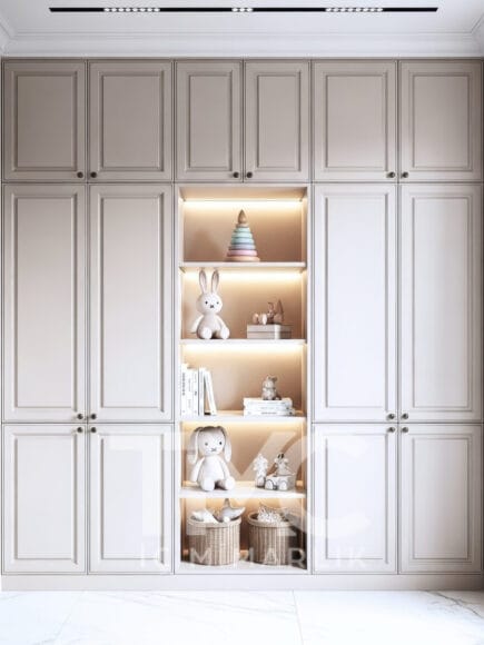 Çocuk Odası Gardırop Tasarımı – Luna Koleksiyonu