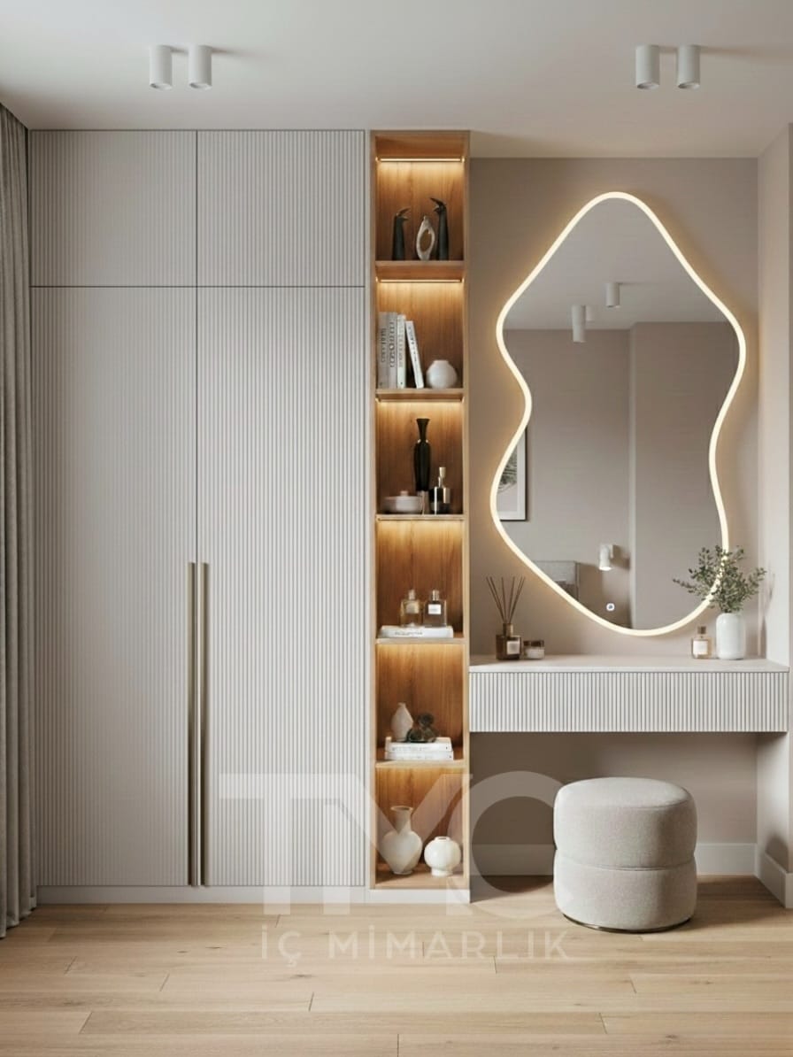 Modern Dresuar ve Giriş Alanı Tasarımı - Görsel 7