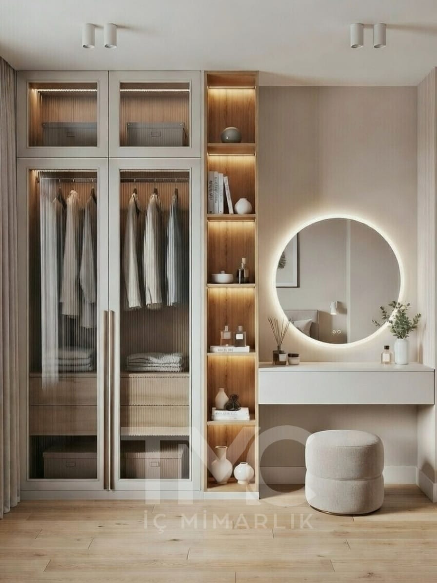 Modern Dresuar ve Giriş Alanı Tasarımı - Görsel 5