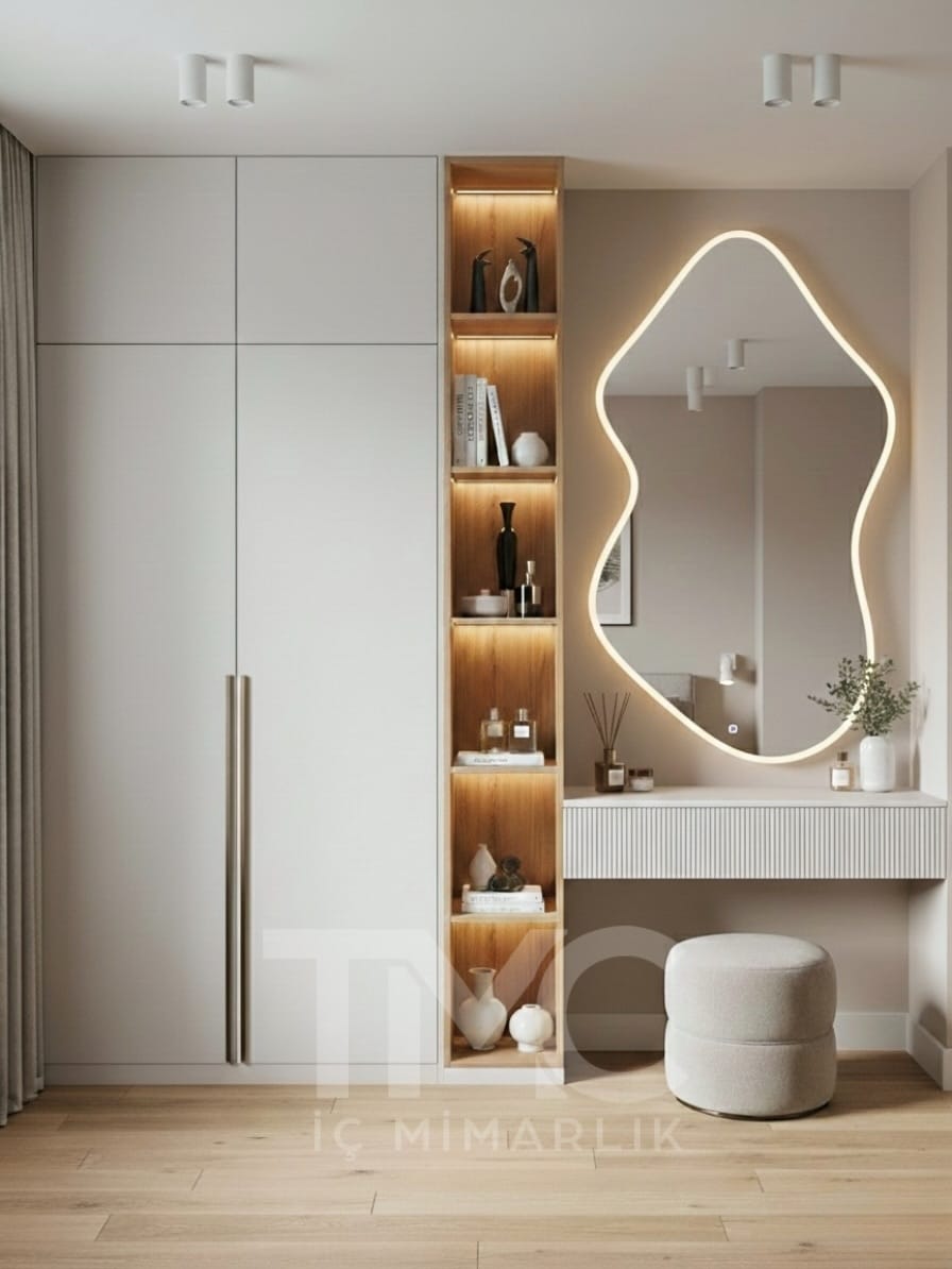 Modern Dresuar ve Giriş Alanı Tasarımı - Görsel 3