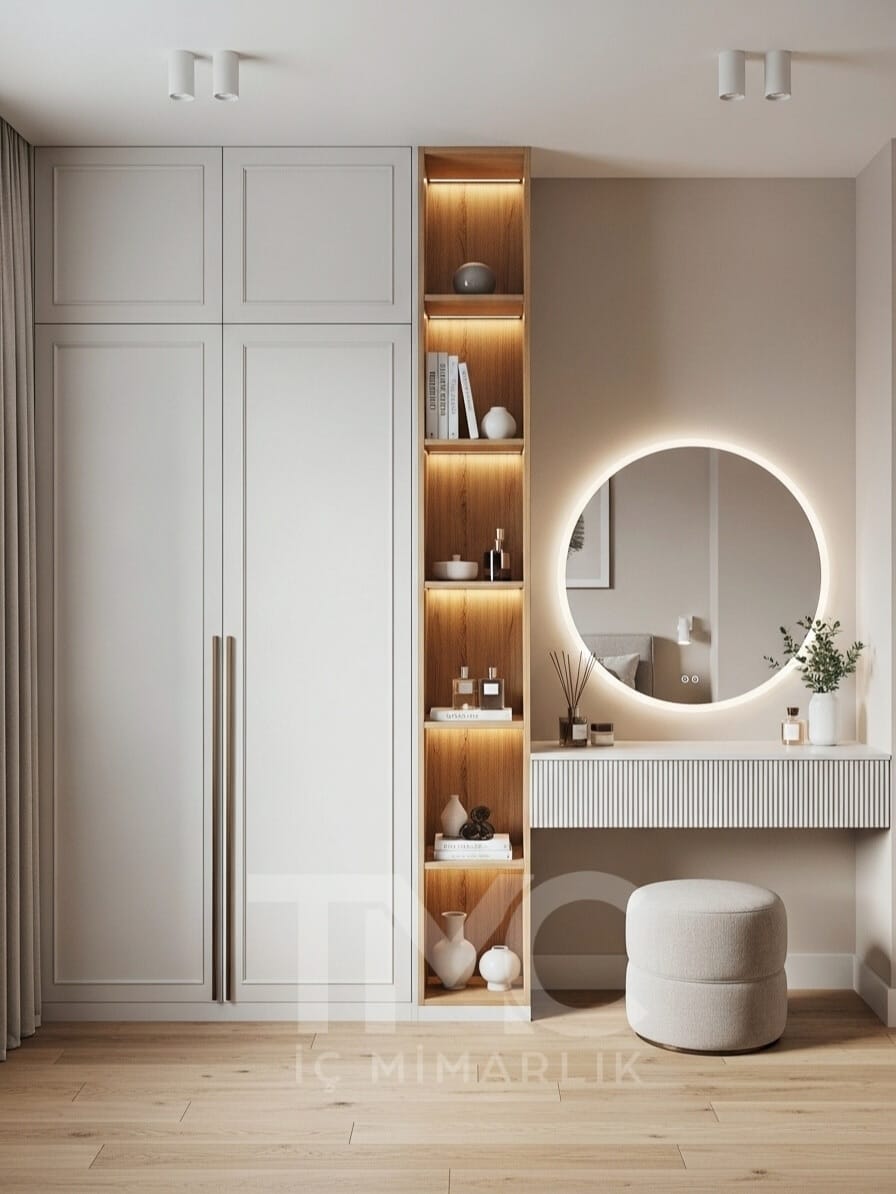Modern Dresuar ve Giriş Alanı Tasarımı - Görsel 8