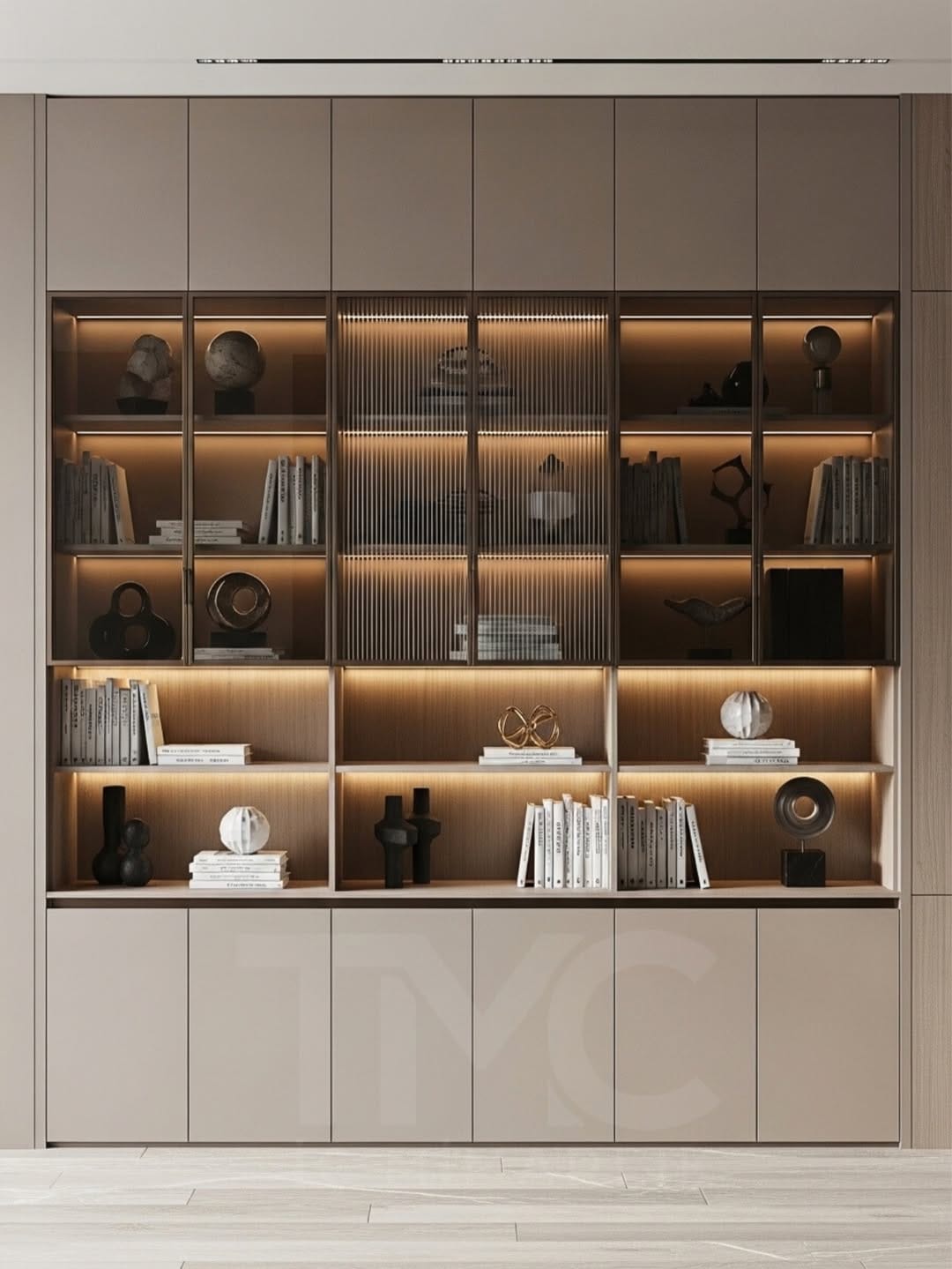 Modern Kitaplık Tasarımı – Özel Ölçü Dekoratif Kitaplık ve Raf Sistemleri - Görsel 2