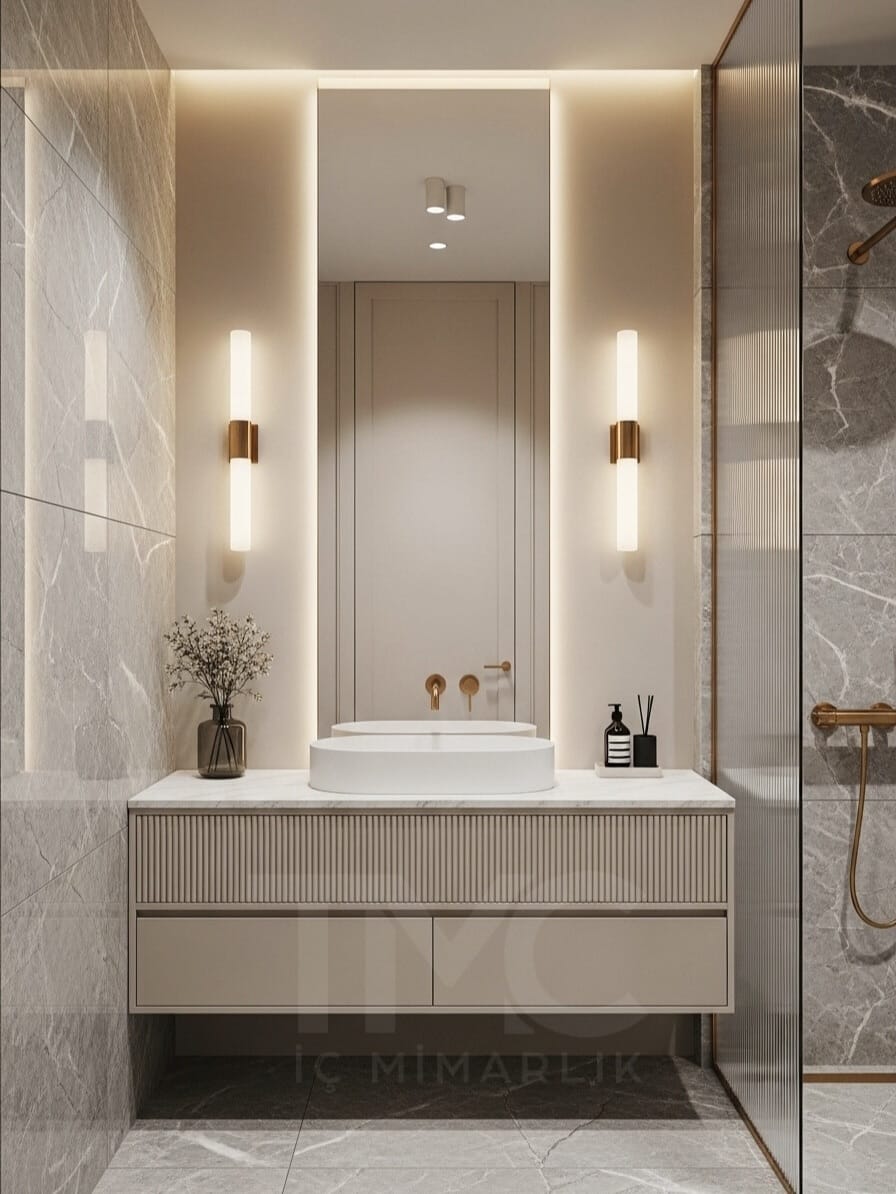 Modern Banyo Tasarımı | TMC Mimarlık - Görsel 3